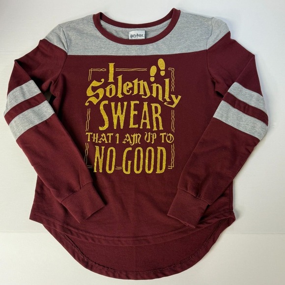 HARRY POTTER I Solemnly Swear‎ That I Am Up to No Good T Shirt Tee- Size X-Small - Picture 2 of 4
